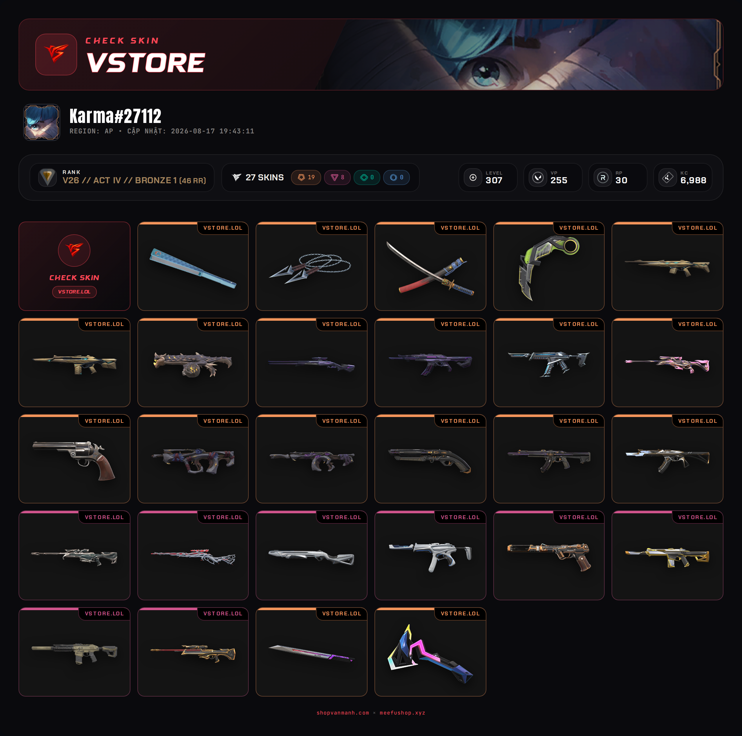 ACC DROP MAIL WELCOME VIP