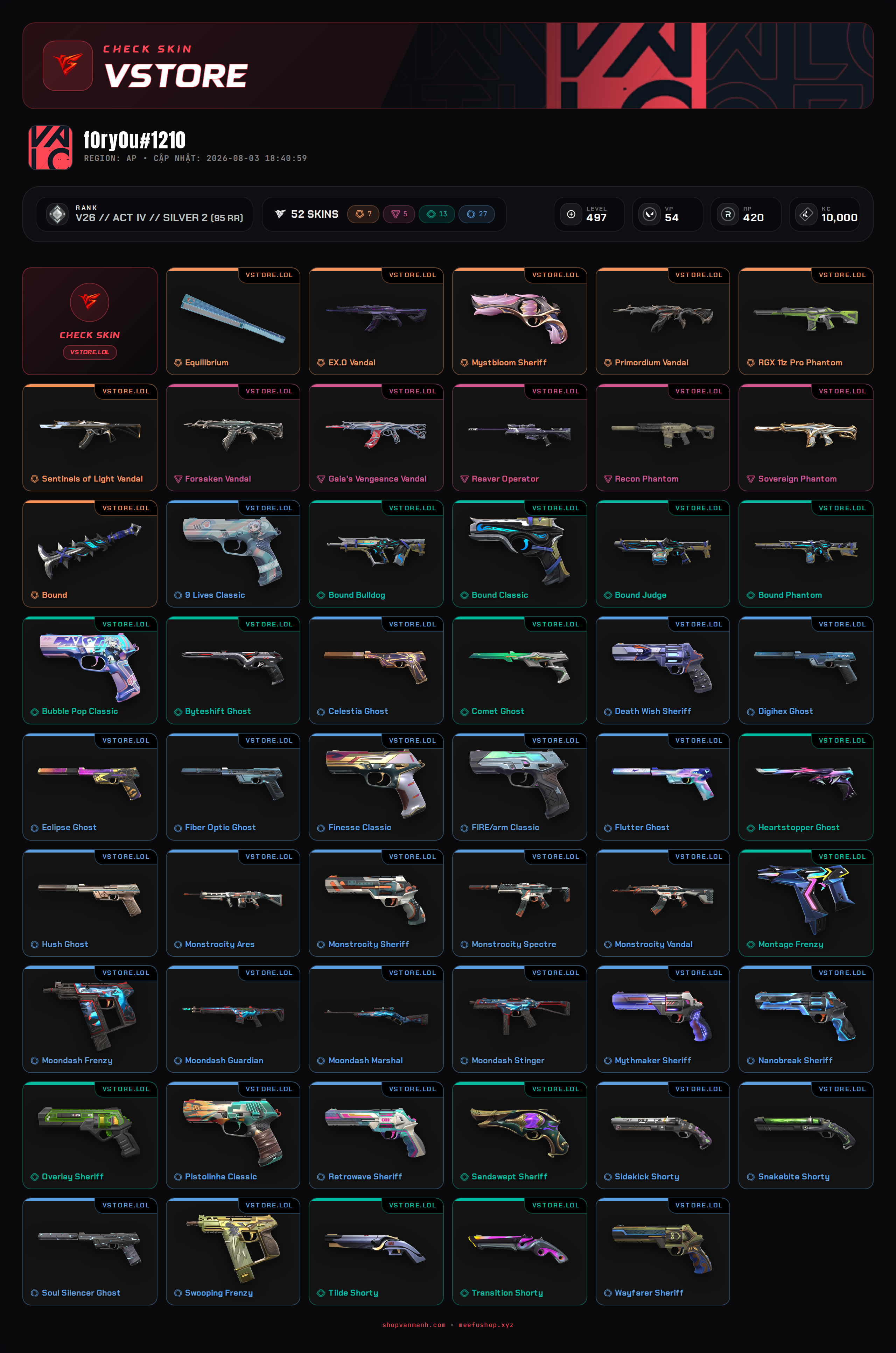 ACC DROP MAIL WELCOME VIP