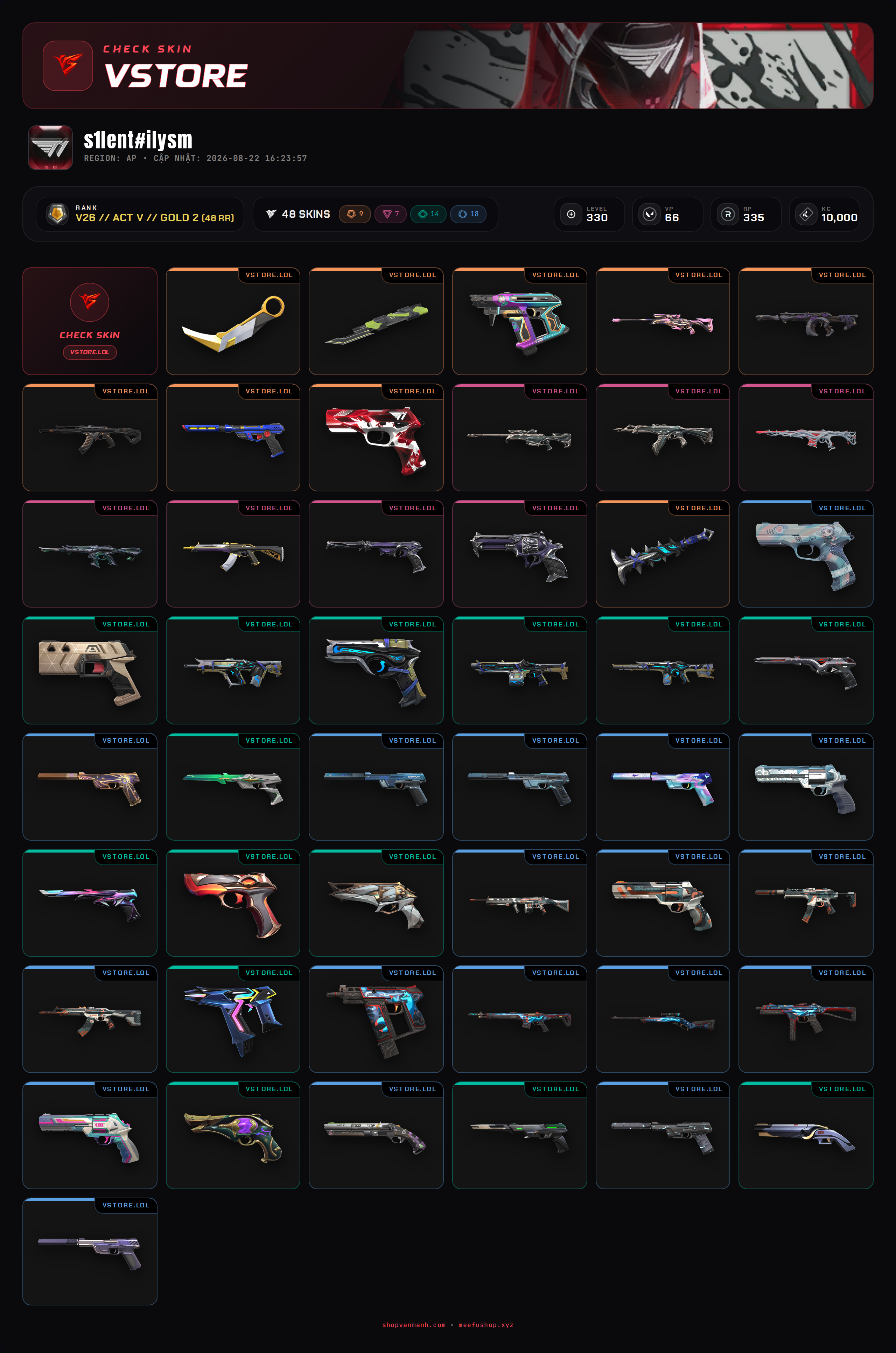 ACC DROP MAIL WELCOME VIP