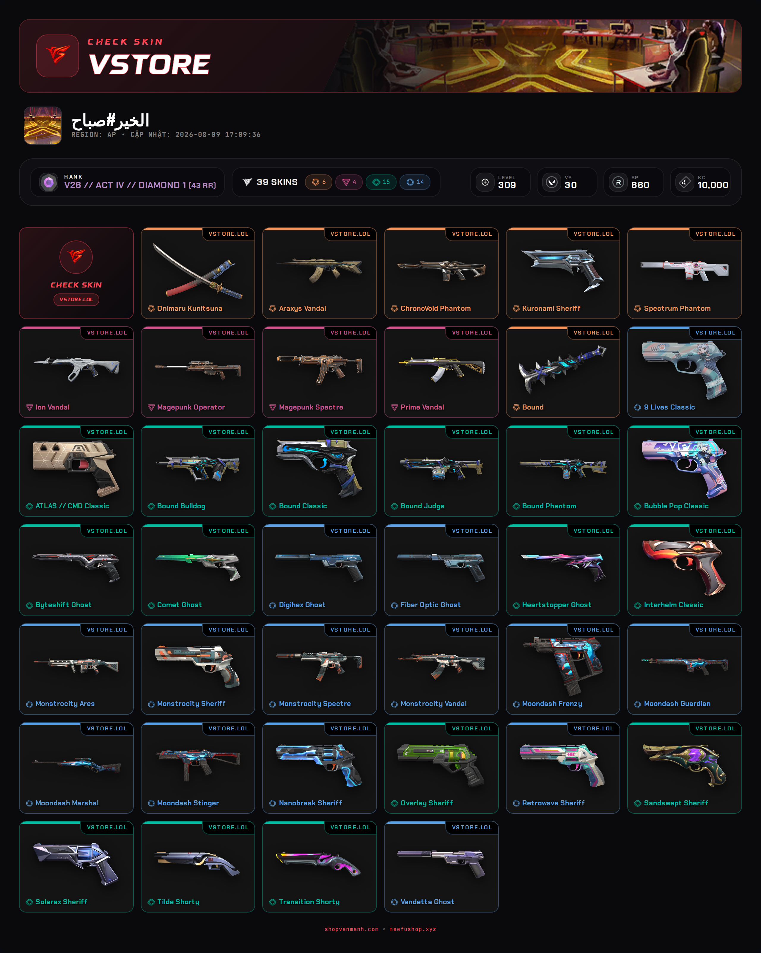 ACC DROP MAIL WELCOME VIP