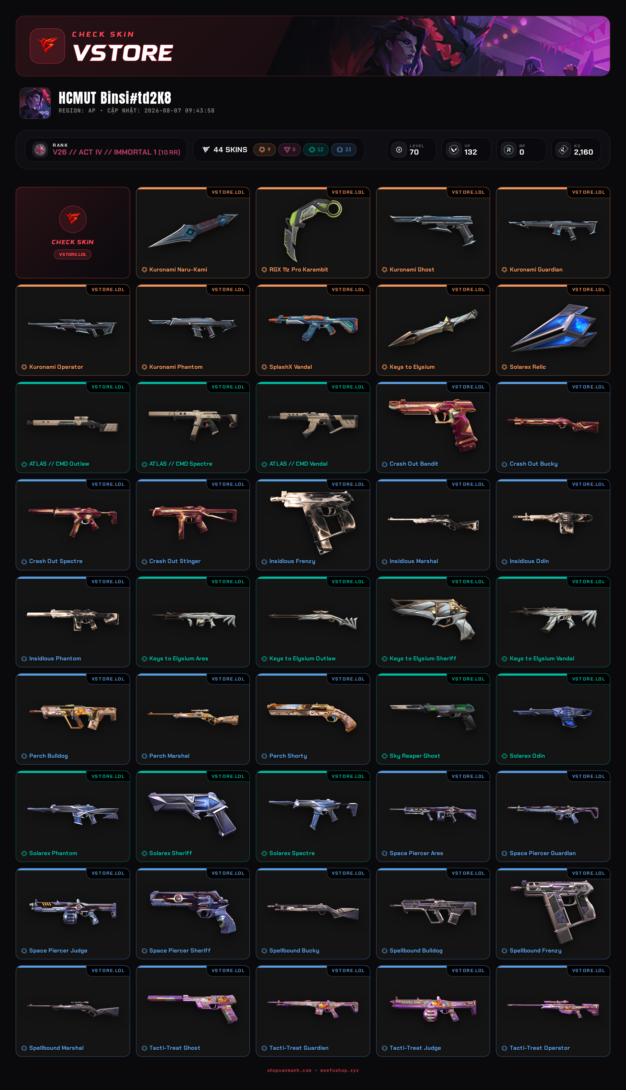 M1653 DROP MAIL WELCOME VIP