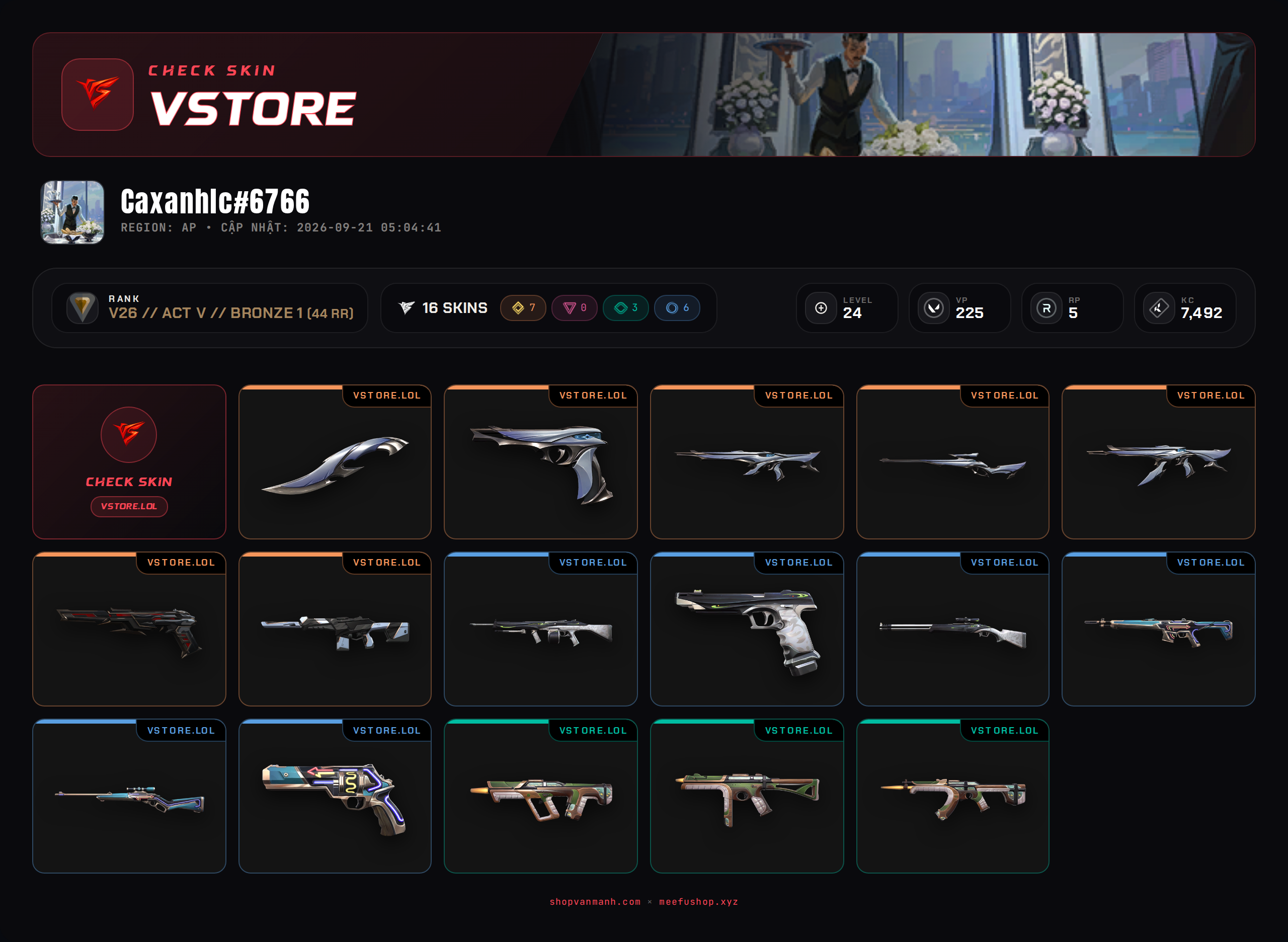 DROP WELCOME VM