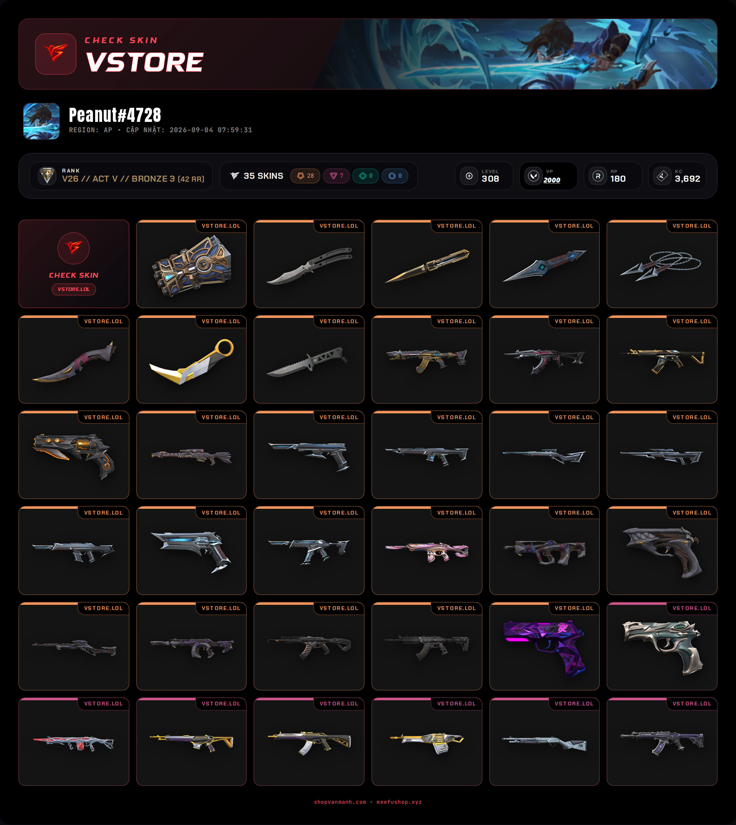 DROP MAIL WELCOME VM