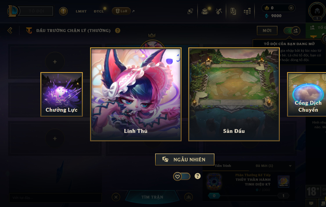 Vex + Chưởng Lực Riêng + 9 HC