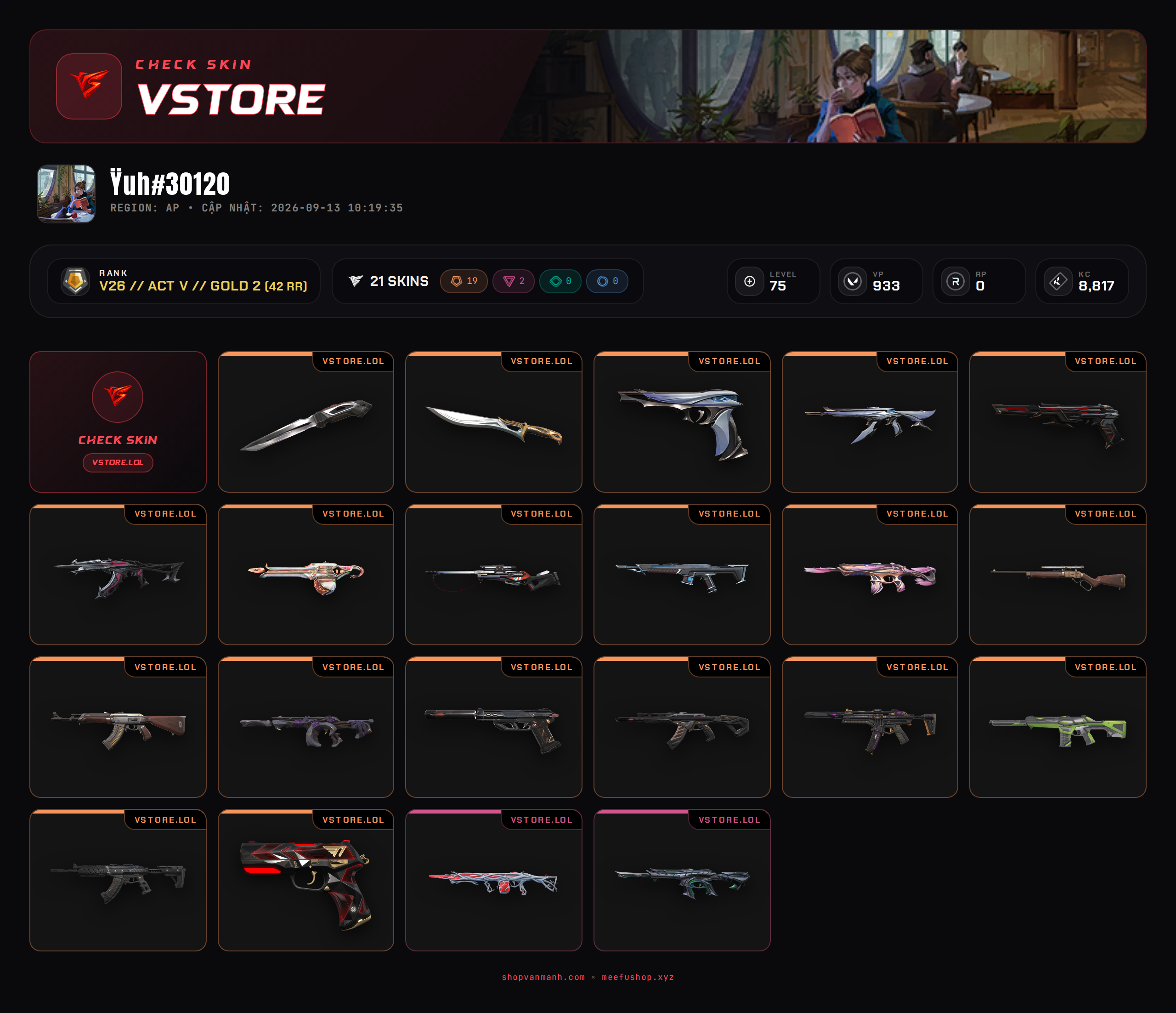 DROP WELCOME VM