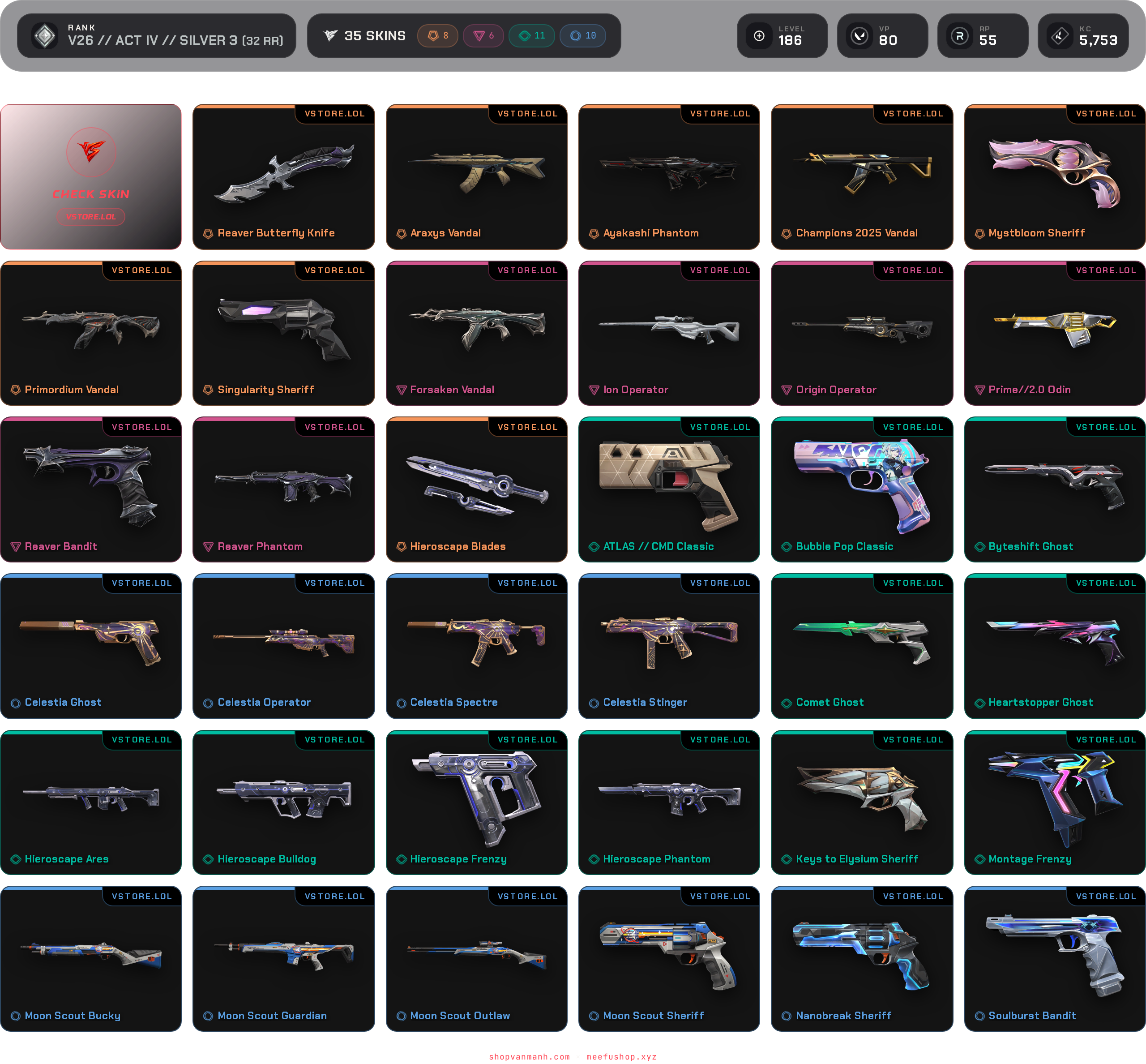 ACC DROP MAIL WELCOME VIP