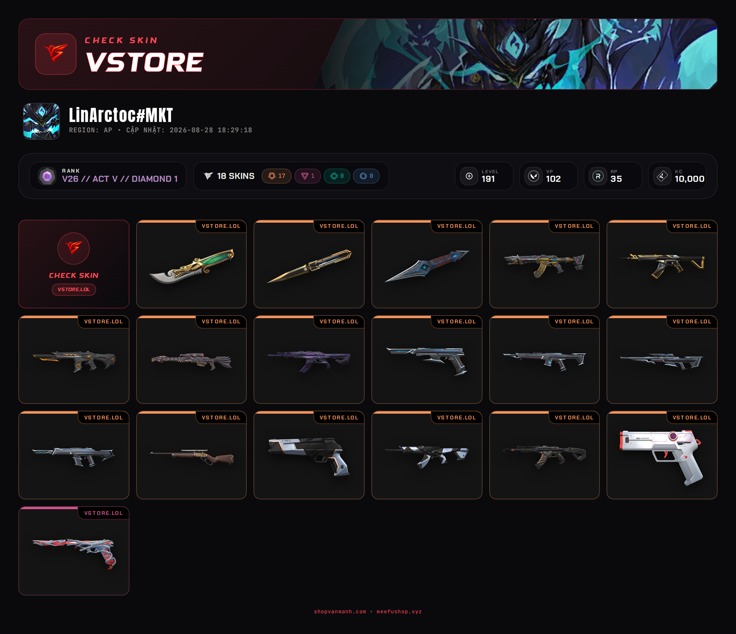 DROP MAIL WELCOME VM