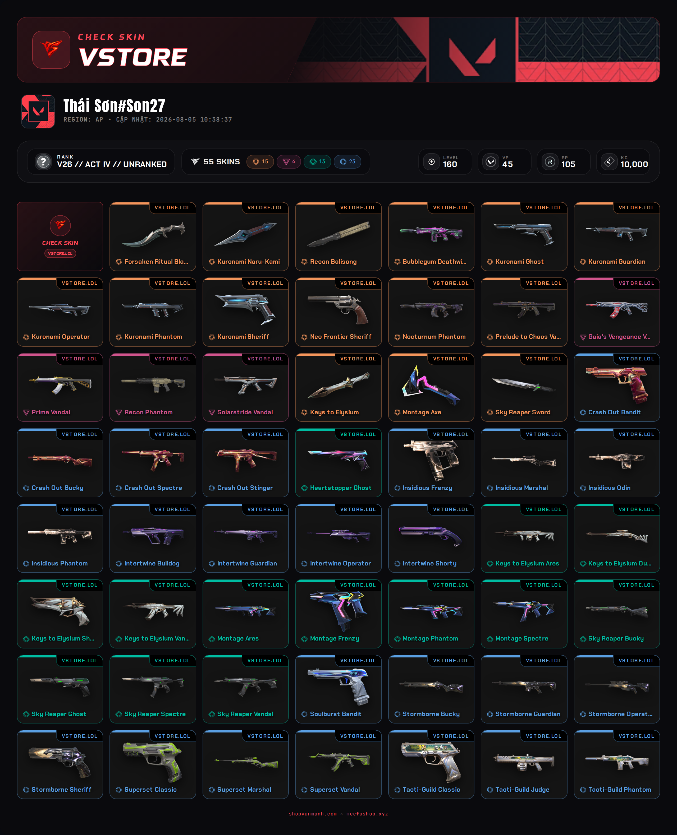 ACC DROP MAIL WELCOME VIP