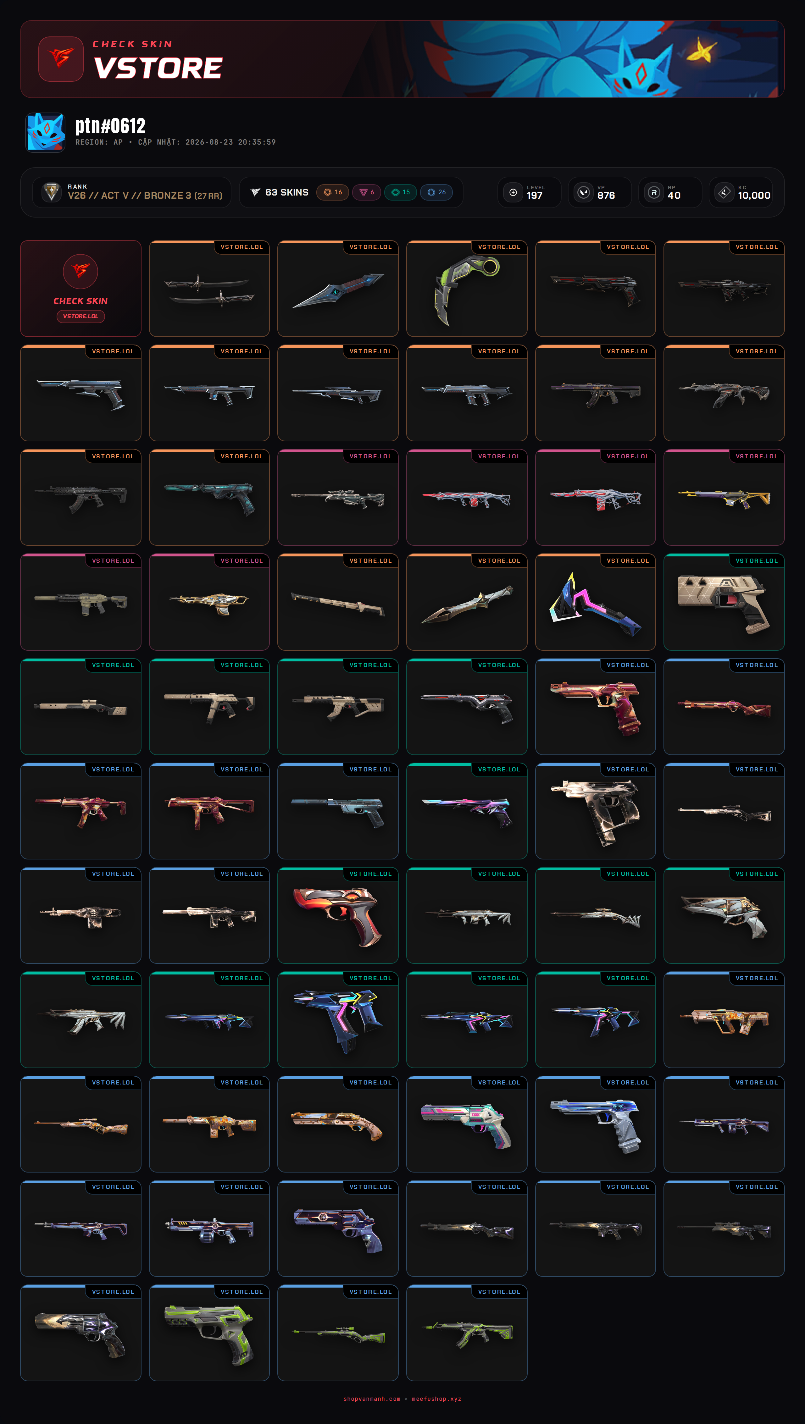 ACC DROP MAIL VIP
