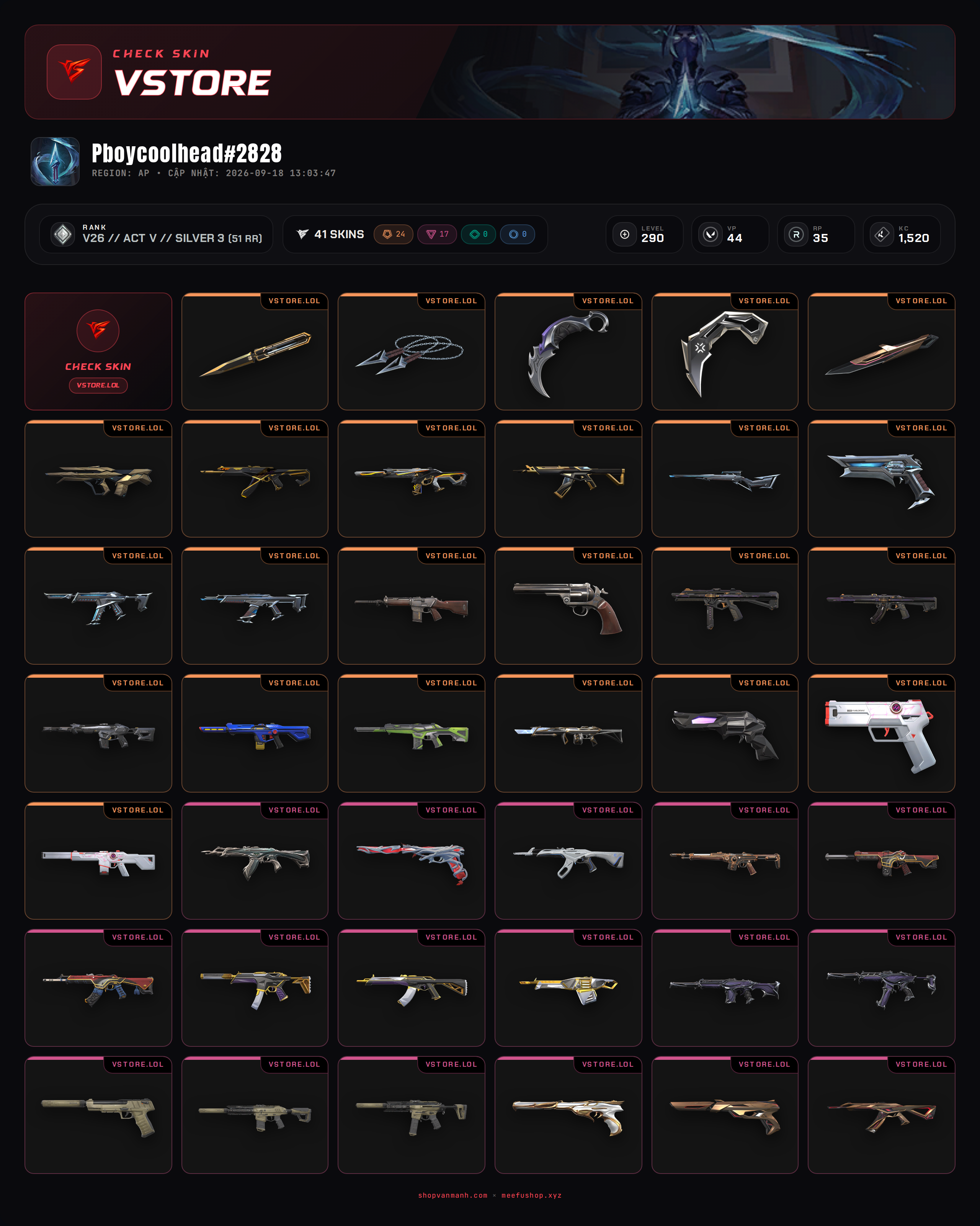 DROP WELCOME VM