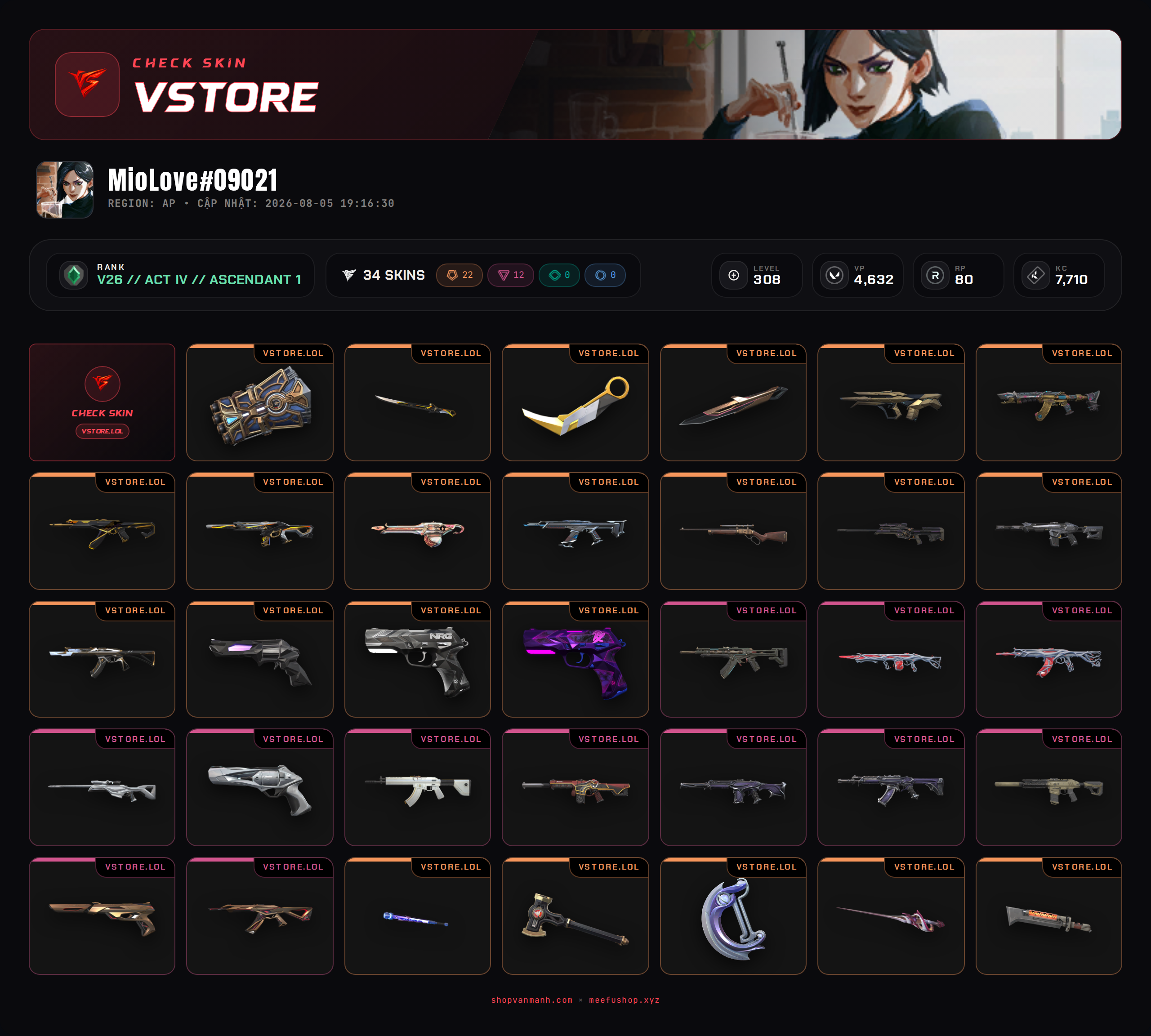 ACC DROP MAIL WELCOME VIP THỪA 4K8 VP