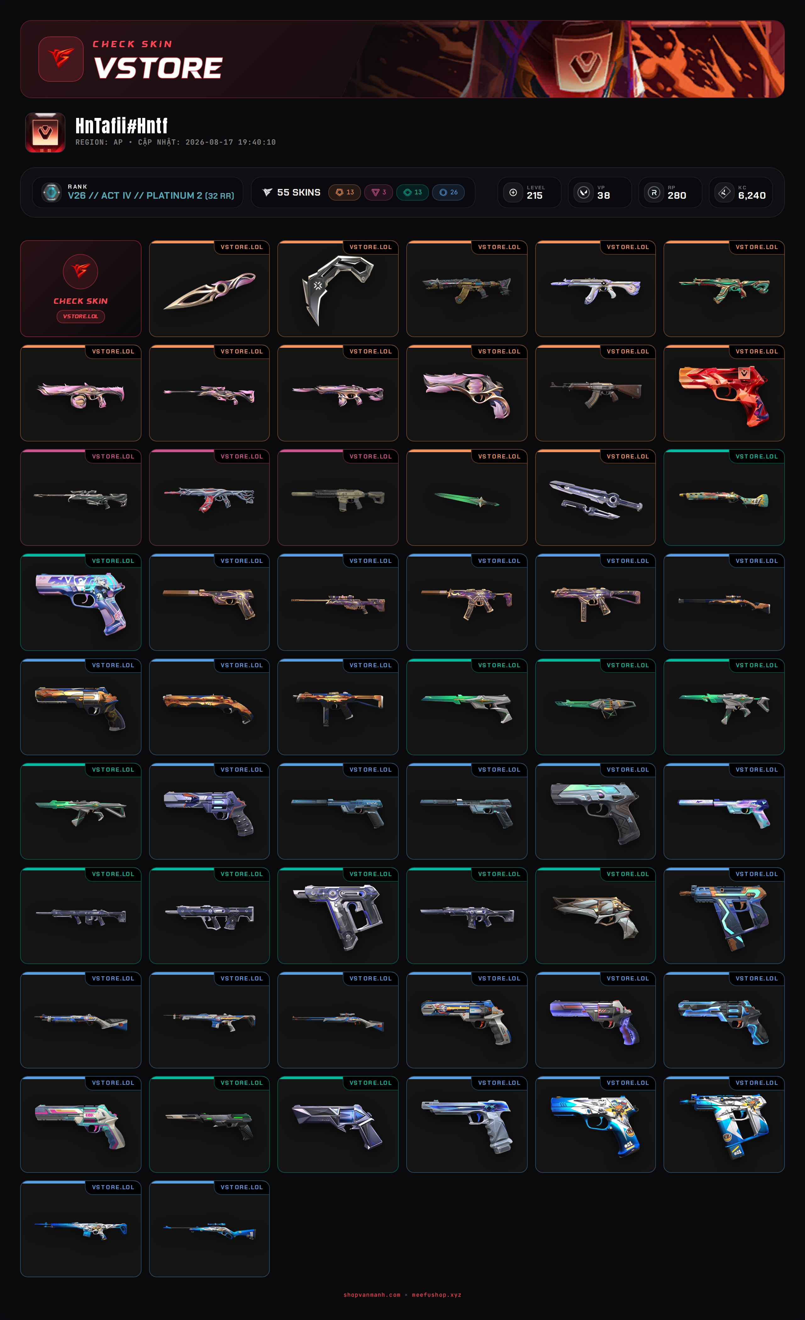 ACC DROP MAIL WELCOME VIP