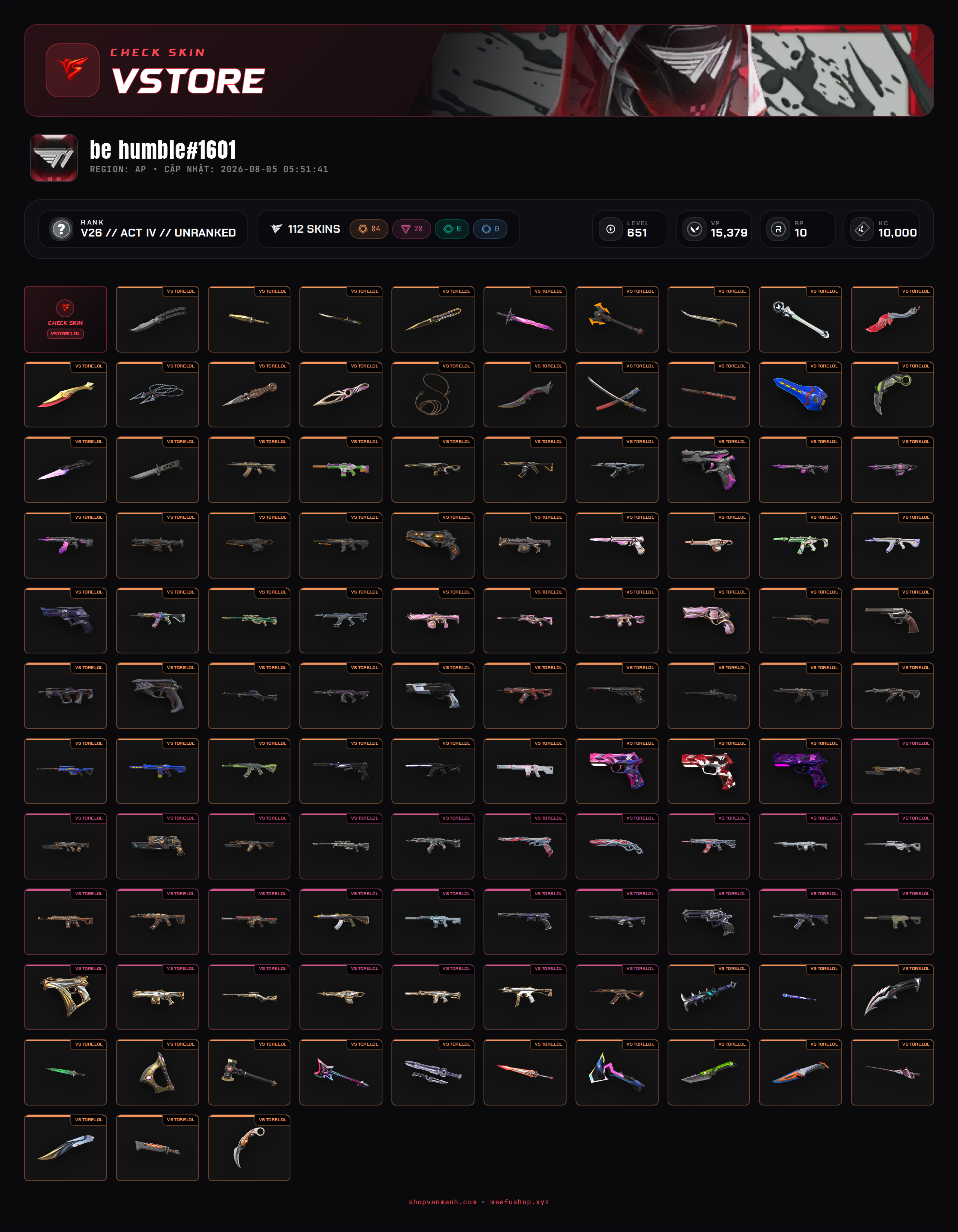 ACC DROP MAIL WELCOME VIP THỪA 15K3 VP