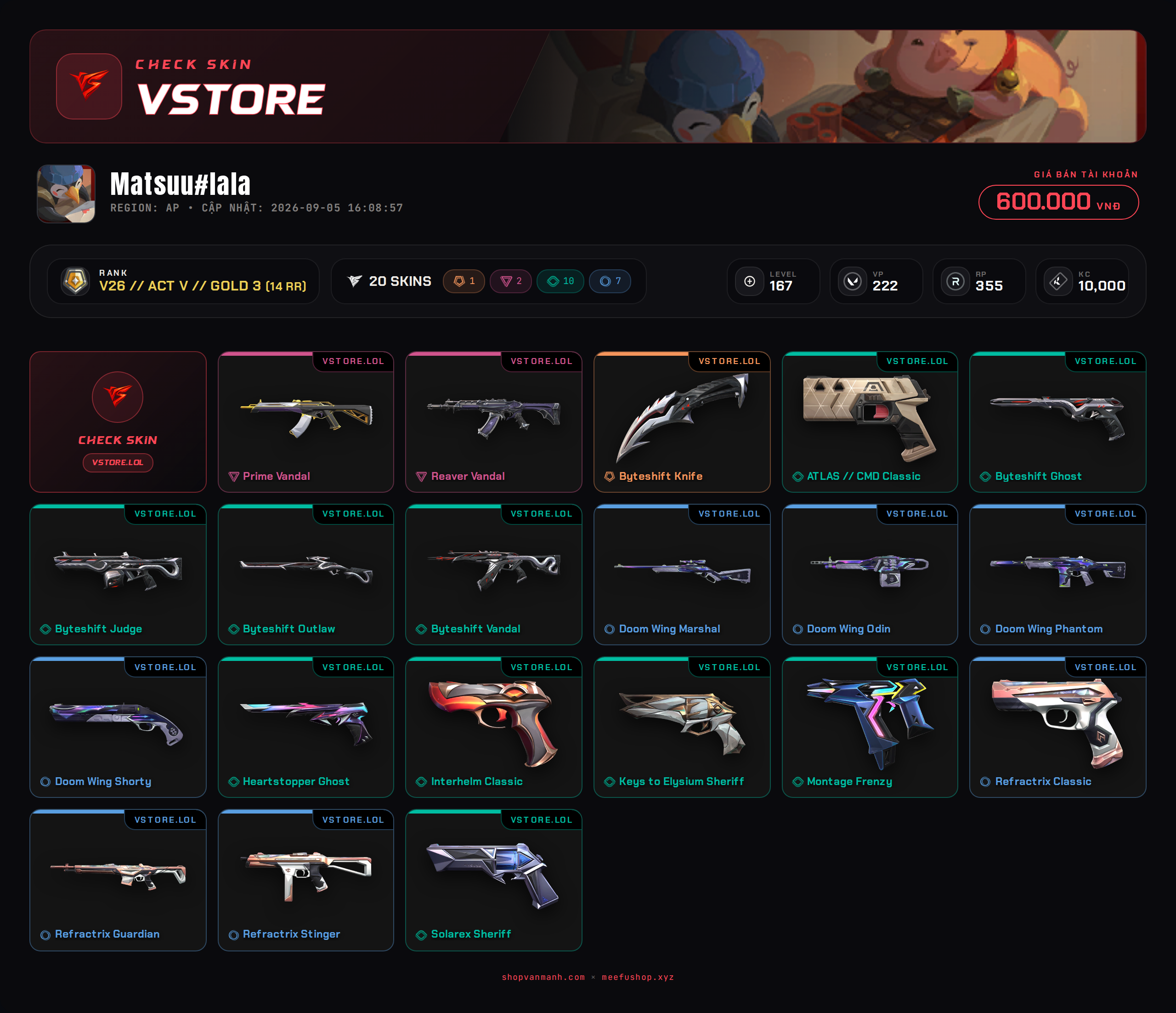 2 Súng - 1 Battle Pass - #HM151