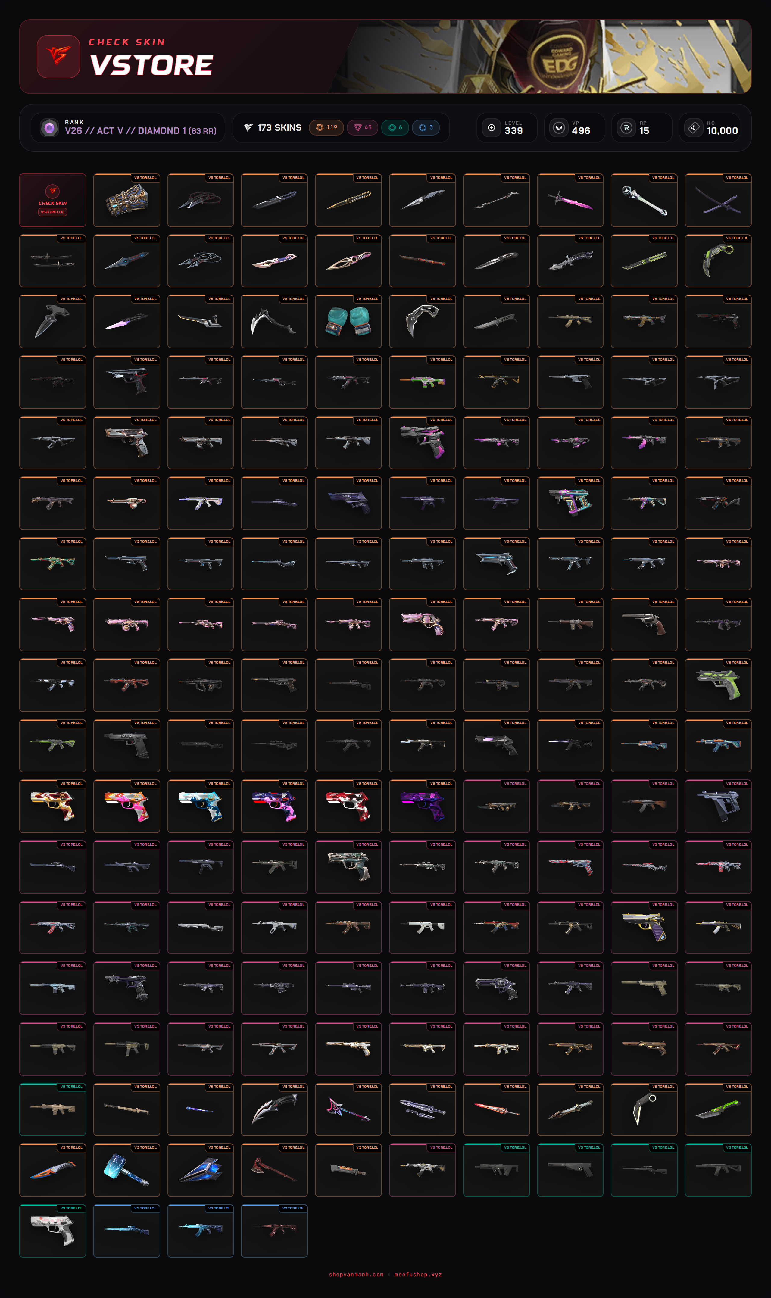 ACC DROP MAIL WELCOME VIP