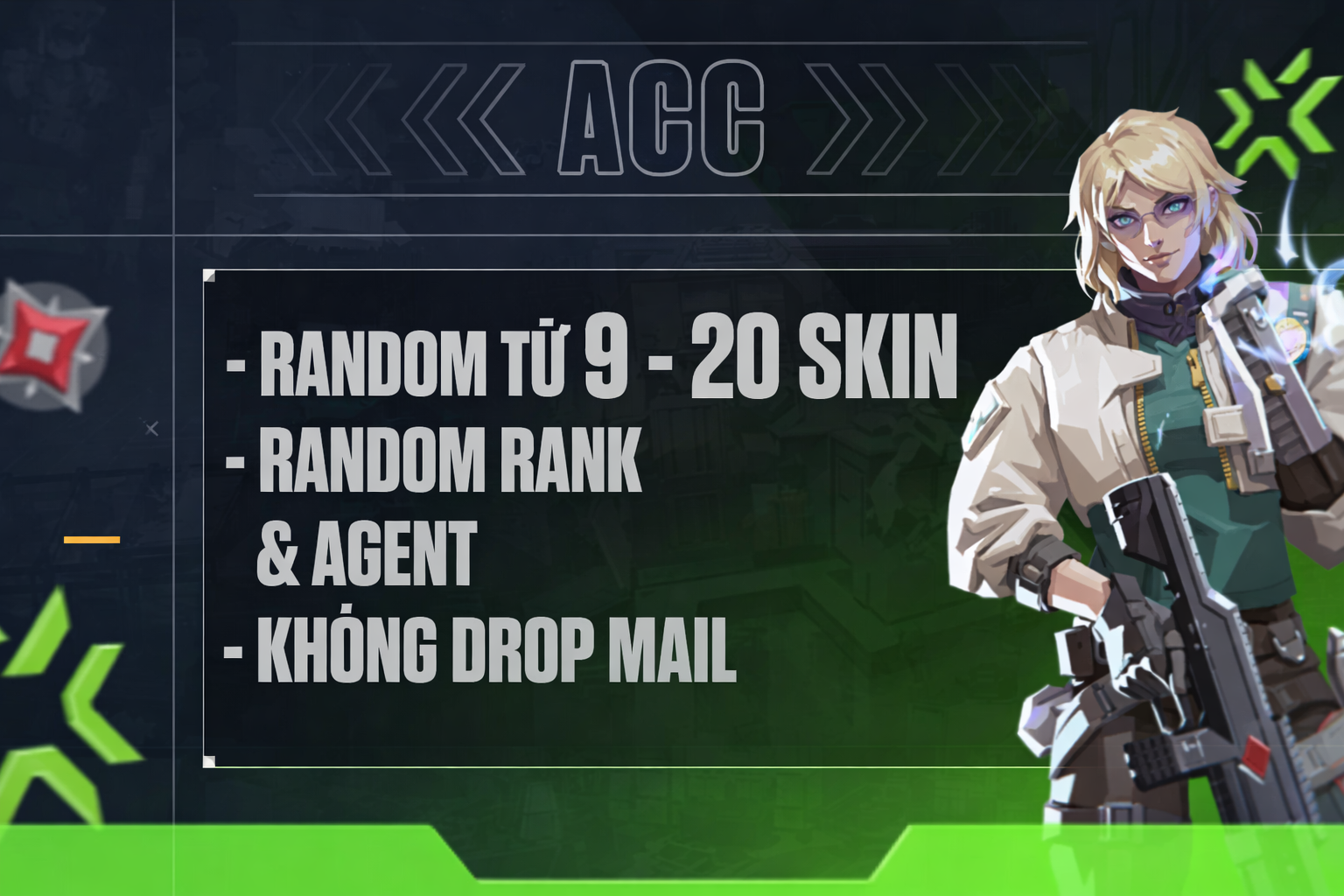 Random 9-20 skin #KNTGQL7C